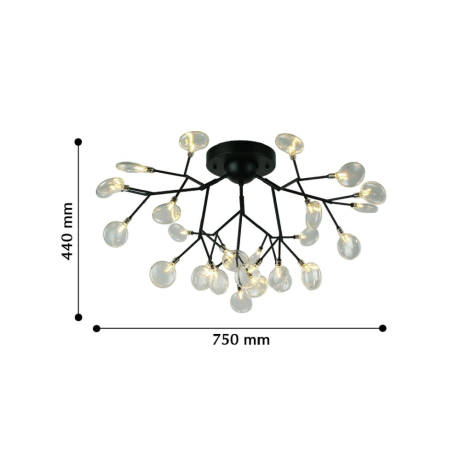 Потолочная люстра F-Promo Skein с поддержкой Маруся 2480-9U-М 