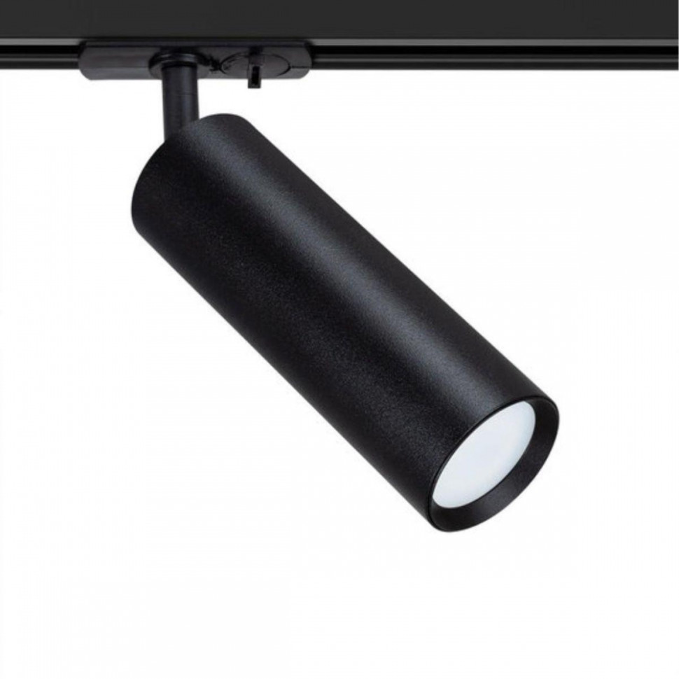 Однофазный светильник для трека Arte Lamp Beid A1515PL-1BK, цвет черный - фото 1