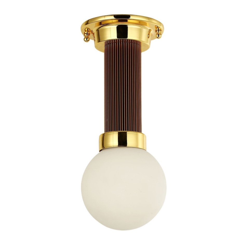 Потолочный светильник Favourite Sphere 2954-1P, цвет светлое золото - фото 2