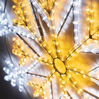 Светодиодная фигура Снежинка Ardecoled ARD-Snowflake-M12-900x900-720Led White/Warm (34262)