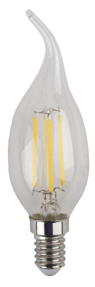 Филаментная светодиодная лампа Е14 5W 2700К (теплый) Эра F-LED BXS-5W-827-E14 (Б0043436) - фото 3