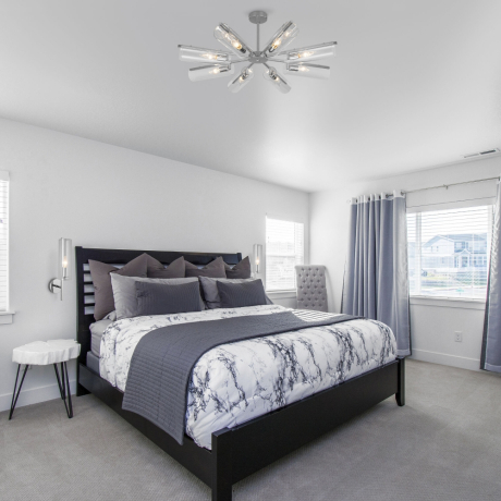 Люстра на штанге Eurosvet Trompeta 70144/8 хром 