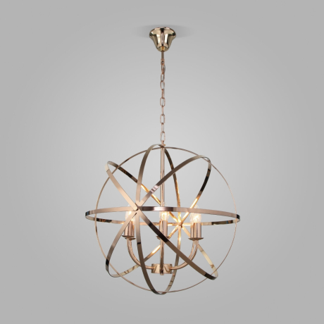 Подвесная люстра Eurosvet Santi 60139/6 золото 