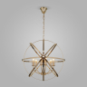 Подвесная люстра Eurosvet Santi 60139/6 золото 