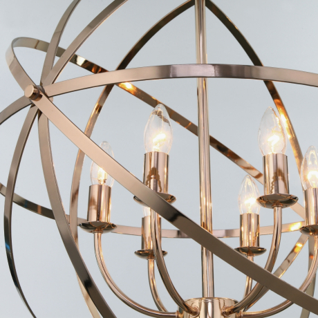 Подвесная люстра Eurosvet Santi 60139/6 золото 