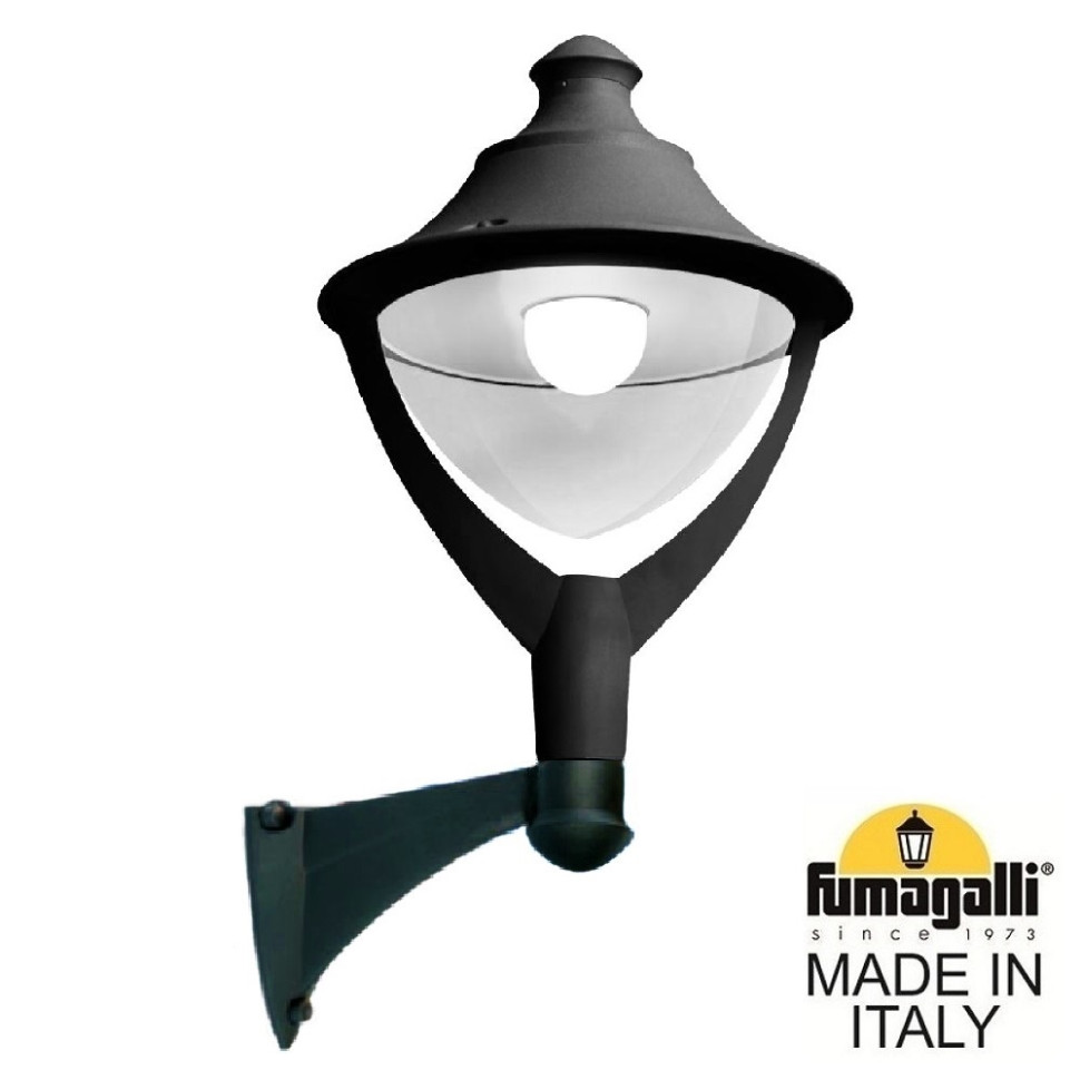 уличный фонарь на столб fumagalli beppe p50 000 000 axh27 Светильник уличный настенный Fumagalli MIDIPILAR/Beppe P50.254.000.AXH27