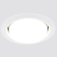 Встраиваемый точечный светильник GX53 Ambrella light Classic G101 W