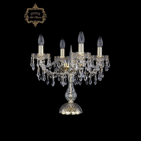 Настольная лампа декоративная Bohemia Art Classic 11.23 12.23.4.141-37.Gd.Dr 