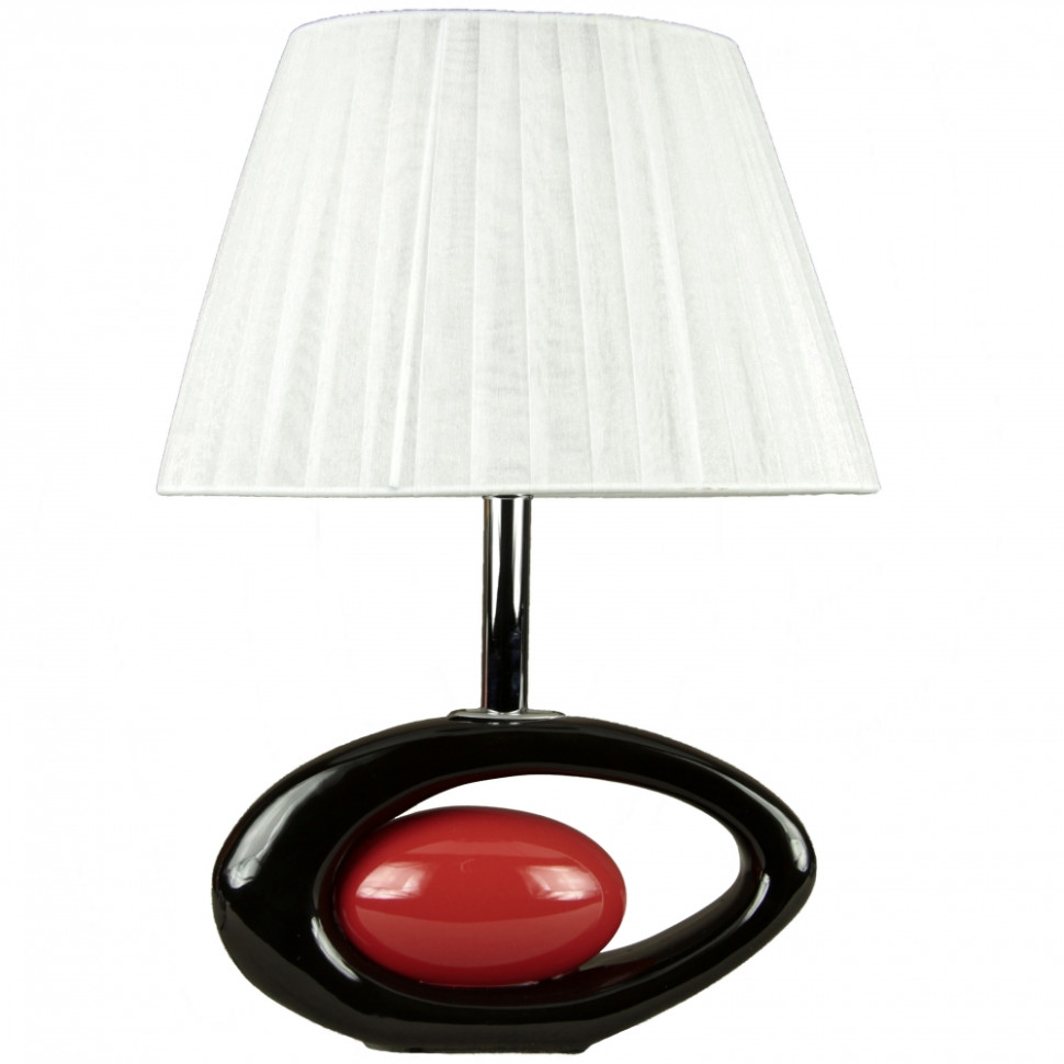 Настольный светильник WINKRUS BC-6001/3, цвет черный + красный BC-6001/3 - фото 1