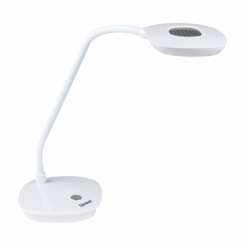 Настольная лампа Uniel TLD-518 White/LED/400Lm/4500K (09108), цвет белый TLD-518 White/LED/400Lm/4500K - фото 1