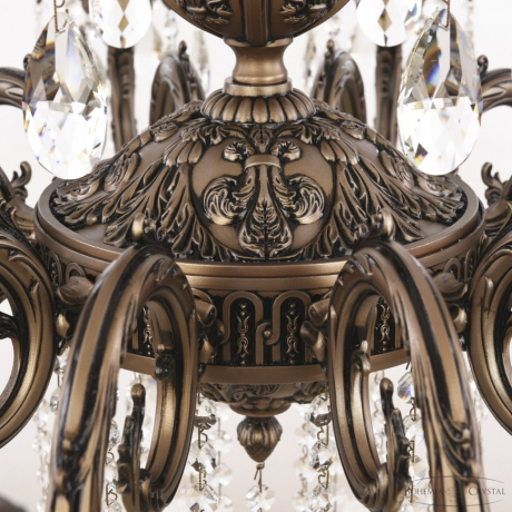 Подвесная люстра Bohemia Ivele Crystal AL7901 AL79101/12+6/300/2D B SGB 