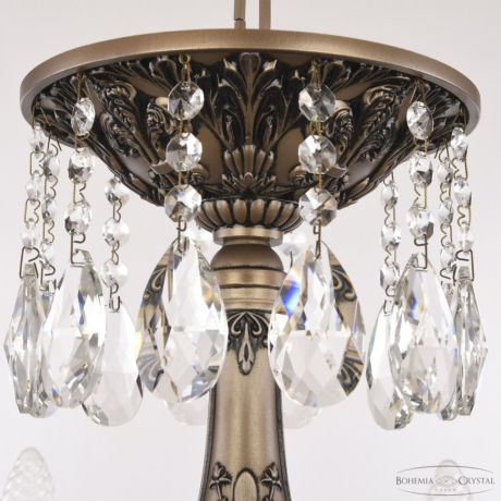 Подвесная люстра Bohemia Ivele Crystal AL7901 AL79101/12+6/300/2D B SGB 