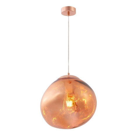 Подвесной светильник с лампочкой CRYSTAL LUX Malaga SP1 D280 Cooper+Lamps 