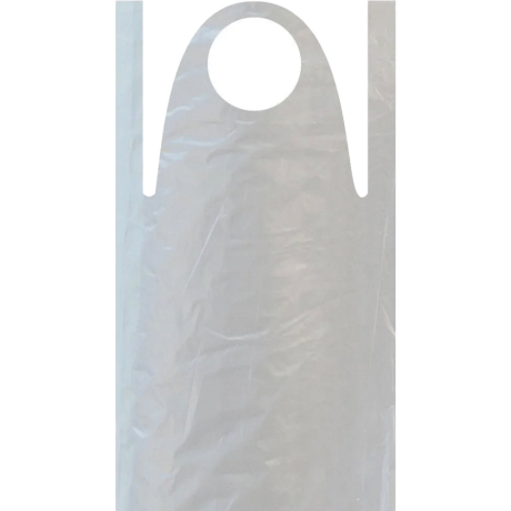 Нарушена упаковка! <270721> Фартуки полиэтиленовые, КОМПЛЕКТ 100 шт., одноразовые, СТАНДАРТ, размер 68 см х 110 см, плотность 12 мкм, LAIMA, 610850 (610850)