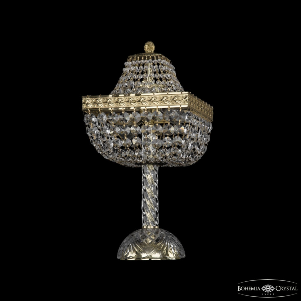 Настольная лампа Bohemia Ivele Crystal 19112L4/H/20IV G, цвет золото 19112L4/H/20IV G - фото 1