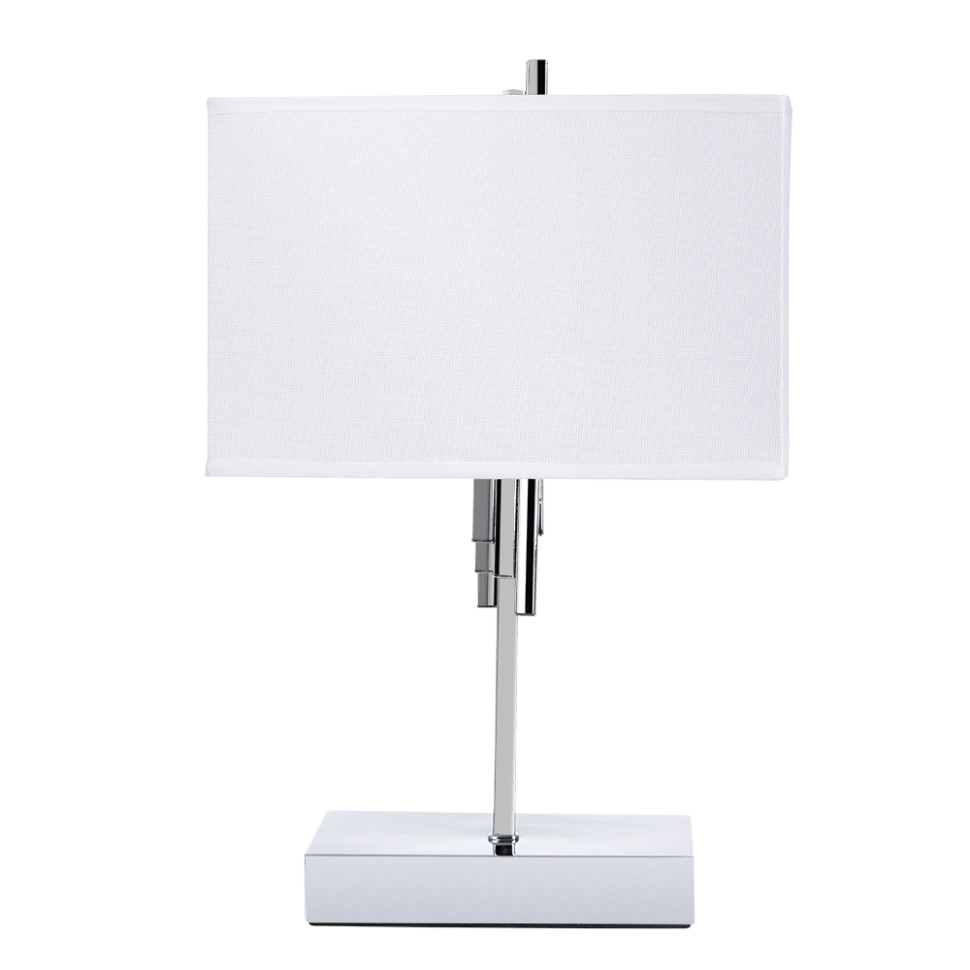 Настольная лампа с 2 LED лампами. Комплект от Lustrof №648754-709303, цвет хром