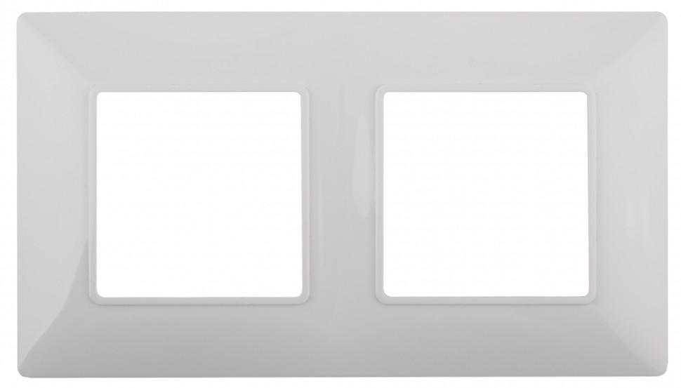 Комплект рамки на 2 поста и выключателей 10AX-250B (белый) Эра серия Elegance 14 - фото 3