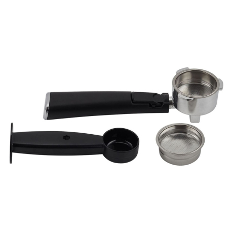 Кофеварка рожковая POLARIS 710326, 1400 Вт, объем 1,8 л, 15 бар, автокапучинатор, черная, 37135 (456719)