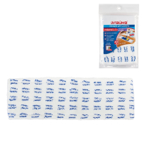 Нарушена упаковка!  <219408> Насадка МОП плоская для швабры/держателя 40 см, карманы (ТИП К), микрофибра/абразив, упаковка, LAIMA, 601477 (601477)