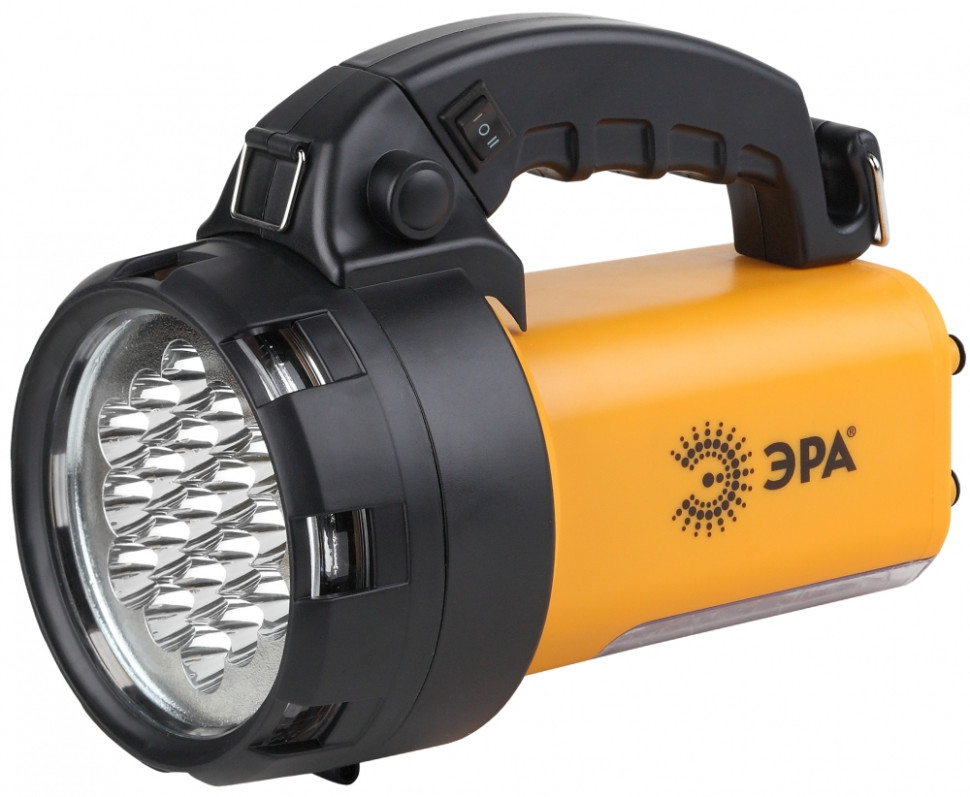 Фонарь-прожектор светодиодный ЭРА аккумуляторный 225х133 320 лм PA-601 Б0031036, цвет пластик