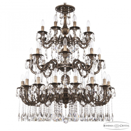 Подвесная люстра Bohemia Ivele Crystal AL7901 AL79101/16+8+8/300/3d A SGB 