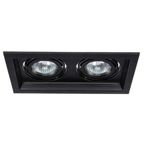 Встраиваемый светильник Arte Lamp Canis A6661PL-2BK 