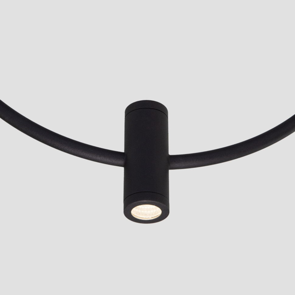 Подвесной светодиодный светильник Eurosvet Layla 50257/1 LED (a065624), цвет черный 50257/1 LED - фото 4