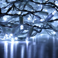 Гирлянда занавес с эффектом мерцания 2*3м IP65 Eurosvet 200-101 белый (a044058)