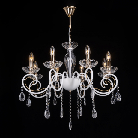 Люстра подвесная с лампочками DeMarkt 683015008+Lamps 