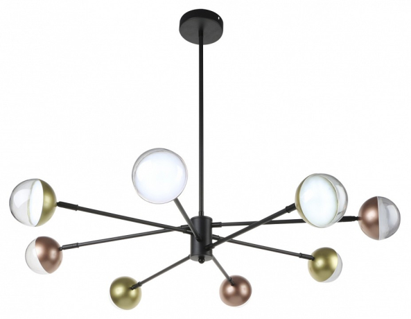 Люстра на штанге Escada DIVERSE 10271/8LED Gold/Copper 