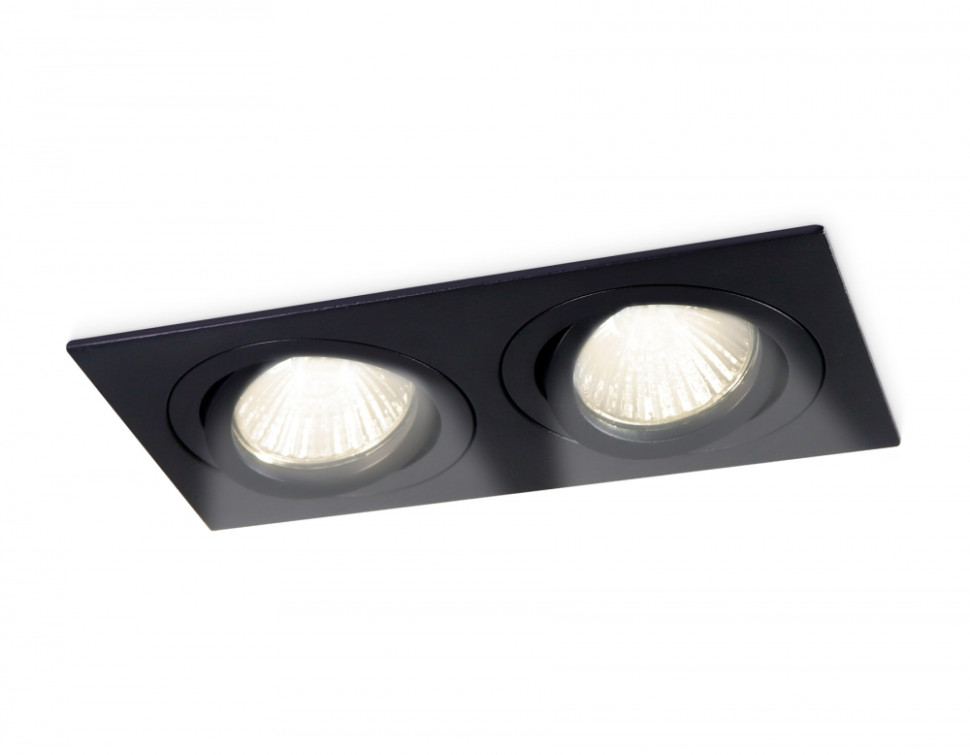Встраиваемый светильник Ambrella light Techno Spot TN102627/2, цвет черный TN102627/2 - фото 1