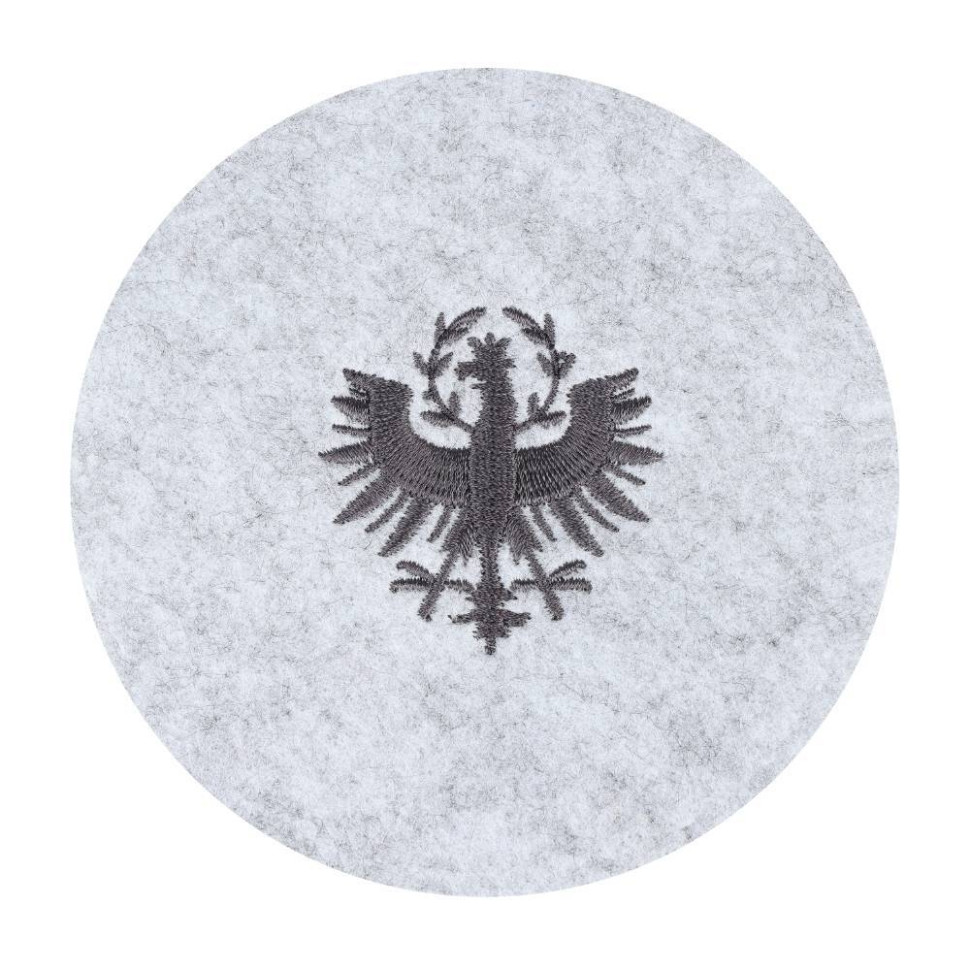Плейсмат декоративный Eglo ANDASIBE (420165), цвет серый