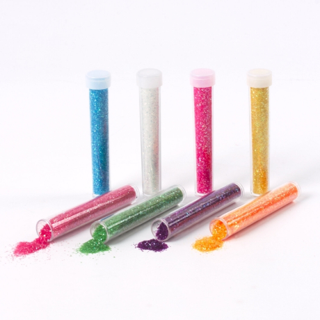 Нарушена упаковка!  <271136> Блестки (глиттер) для декора, поделок, DIY, творчества, оформления, ОСТРОВ СОКРОВИЩ, НАБОР 24 цвета по 4 грамма, блистер, 662230 (662230)