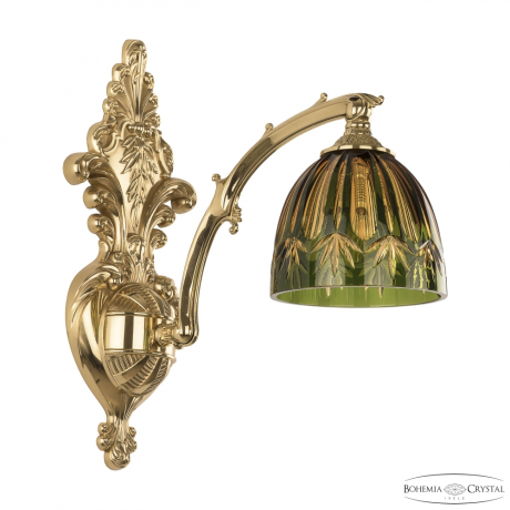 Бра Bohemia Ivele Crystal 7211B15/1/210 G P1 D Amber-Green/H-1I 