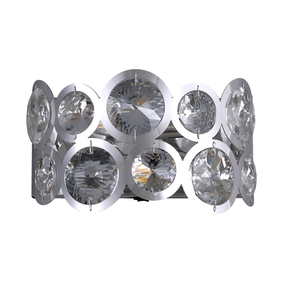 Настенный светильник с 2 LED лампами. Комплект от Lustrof №648759-709304, цвет хром