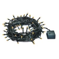 30м. Электрогирлянда ''Нить'' с контроллером (теплый) 300LED IP20 Vegas 55071