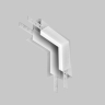 Соединитель угловой L-образный для треков встраиваемых Maytoni Technical Accessories for tracks Exility TRA034CL-42.12W