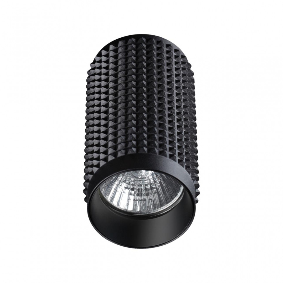 Точечный светильник с лампочкой Novotech 370754+Lamps, цвет черный 370754+Lamps - фото 2