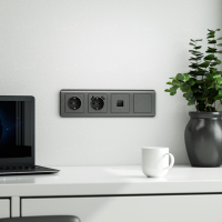 Заглушка (графит рифленый) Werkel W1159204