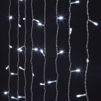 Гирлянда занавес 2*3м IP20 Eurosvet 200-002 белый (a044086)