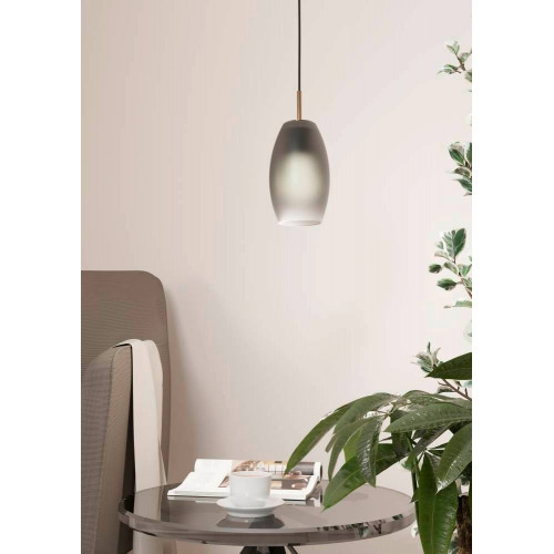 Подвесной светильник Eglo Batista 900507, цвет серый матовый - фото 2