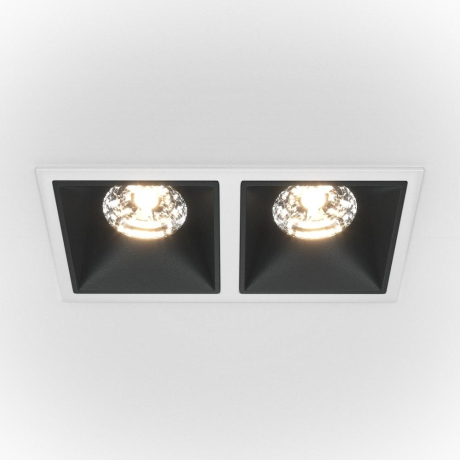 Встраиваемый светильник Maytoni Technical Alfa DL043-02-15W4K-D-SQ-WB 