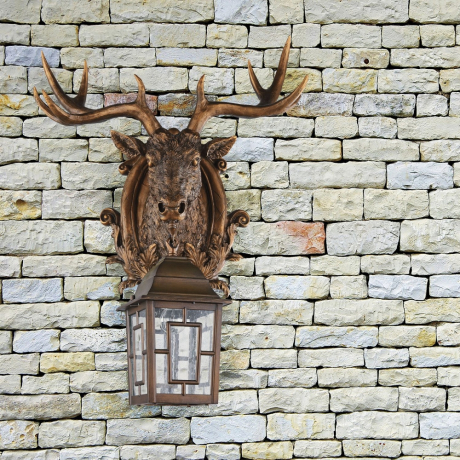 Уличный настенный светильник с лампами светодиодными, комплект от Lustrof. №618390