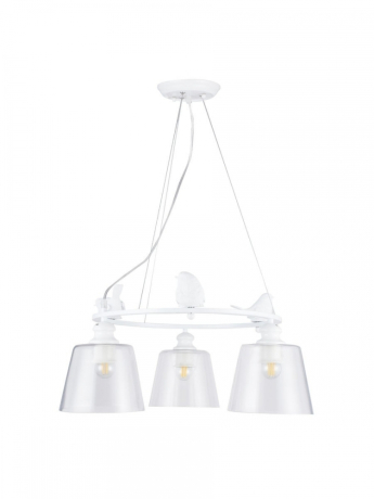 Подвесная люстра Arte Lamp Passero с поддержкой Маруся A4289LM-3WH-М 