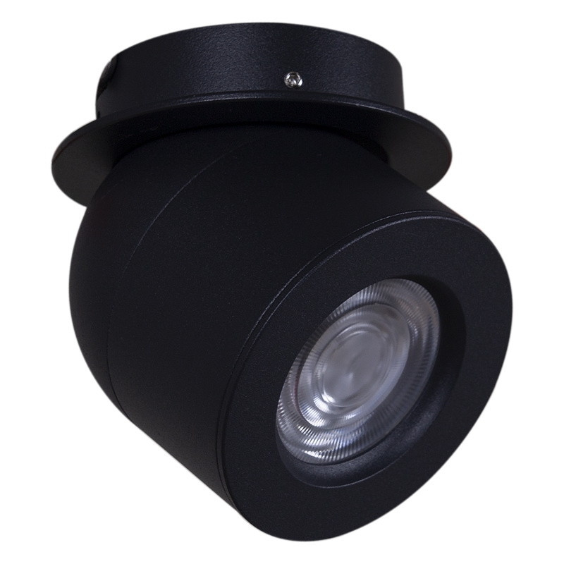 Встраиваемый светодиодный светильник Reluce 84063 1421036, цвет черный - фото 1