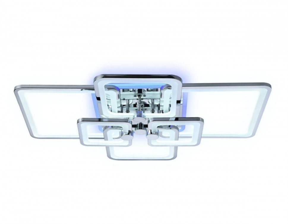 Потолочный светодиодный светильник с ПДУ (Радио 2.4G) Ambrella light Acrylica FA5307, цвет хром - фото 3