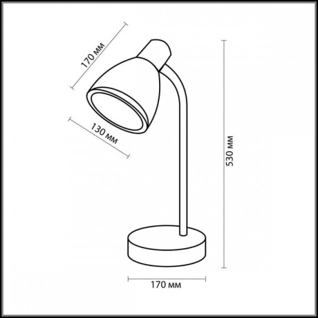 Настольная лампа 2409/1T от производителя Odeon Light 