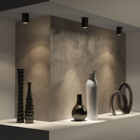 Накладной светильник Elektrostandard Cors 25032/LED черный (a062384) 