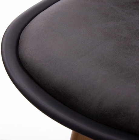 Комплект из 4-х стульев Eames Bon чёрный Bradex Home 761706