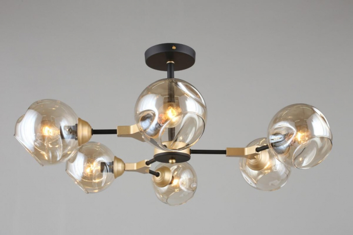 Люстра потолочная с лампочками Omnilux OML-93607-06+Lamps 